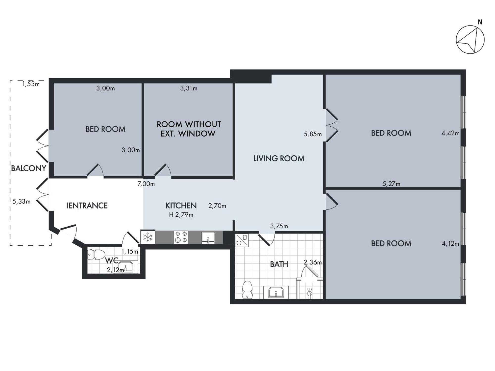 Sanders Leaves - Charming Three-Bedroom Apartment In Downtown Copenaghen Esterno foto